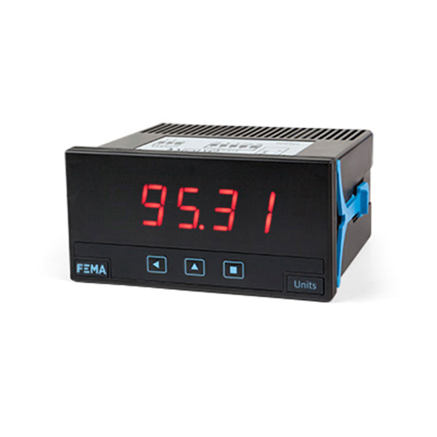 Indicador de panel multiseñal +18 a 265 Vac/dc + 1 relé para slot1 + 1 relé para slot2