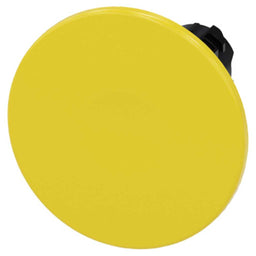 Cabeza seta 3SU, 22mm, plástico, amarillo, seta