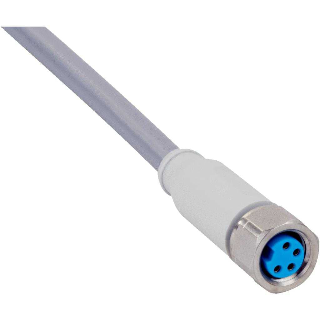 Cable sensor DOL, hembra M8 4P, abierto, sin apant., 10m 4H PVC