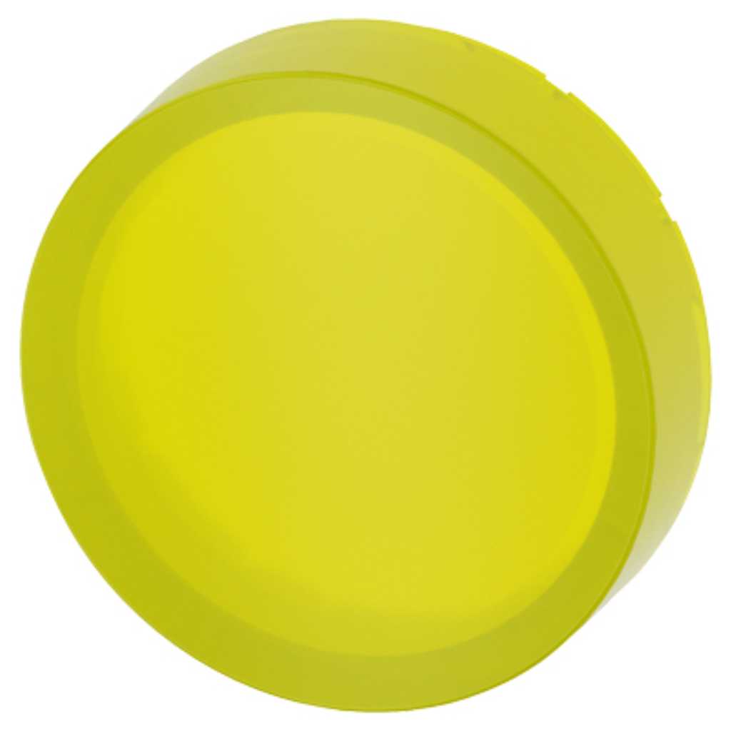 Cabeza pulsador 3SU, amarillo, saliente
