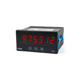 Indicador digital de panel + contador, tacómetro, periodímetro 11 a 60 Vdc (24/48 Vac) + 2x 1 relé