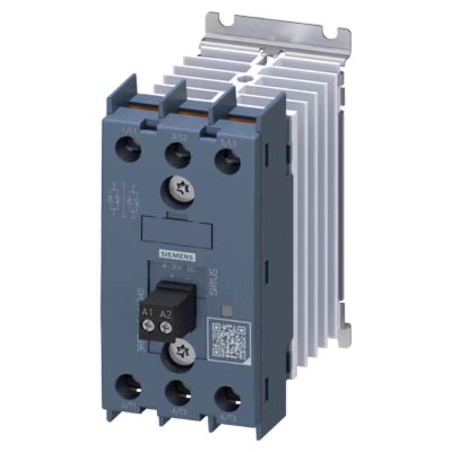 Contactor estático 3RF34, 3 polos AC-1, 10 A, 48-600 V / 4-30 V DC