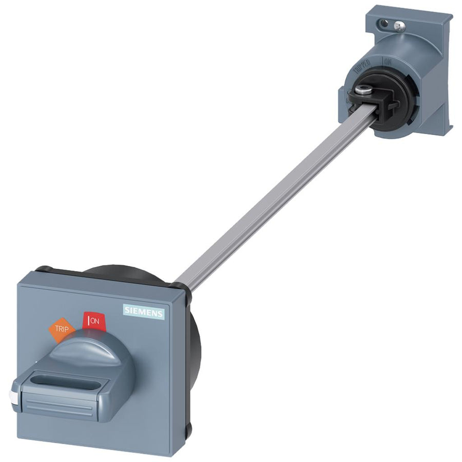 Mando giratorio para montaje en puerta para interruptor automático tamaño S00...S3, negro eje de ...