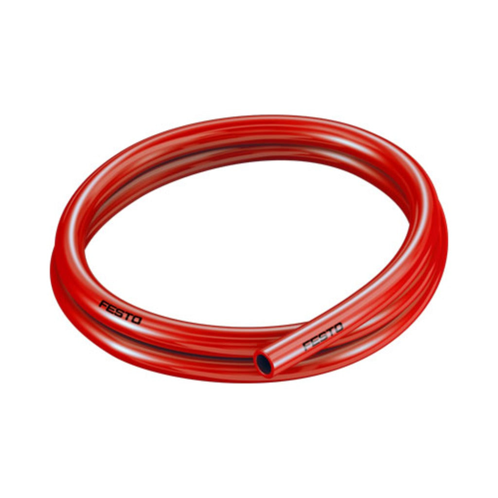 Tubo poliuretano PUN, tubo 16 mm, rojo
