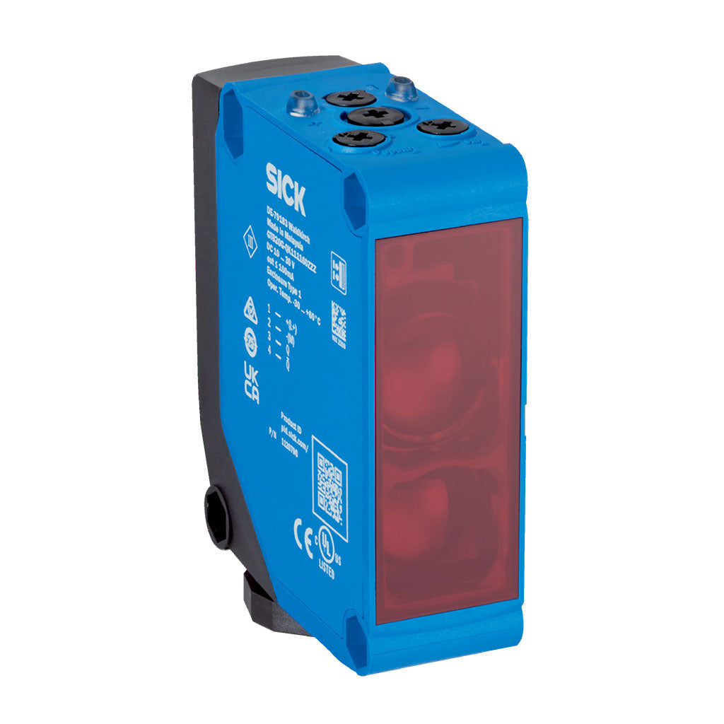 Barrera fotoeléctrica réflex GLD20G LED, Relé SPDT, claro/oscuro, borne 5P