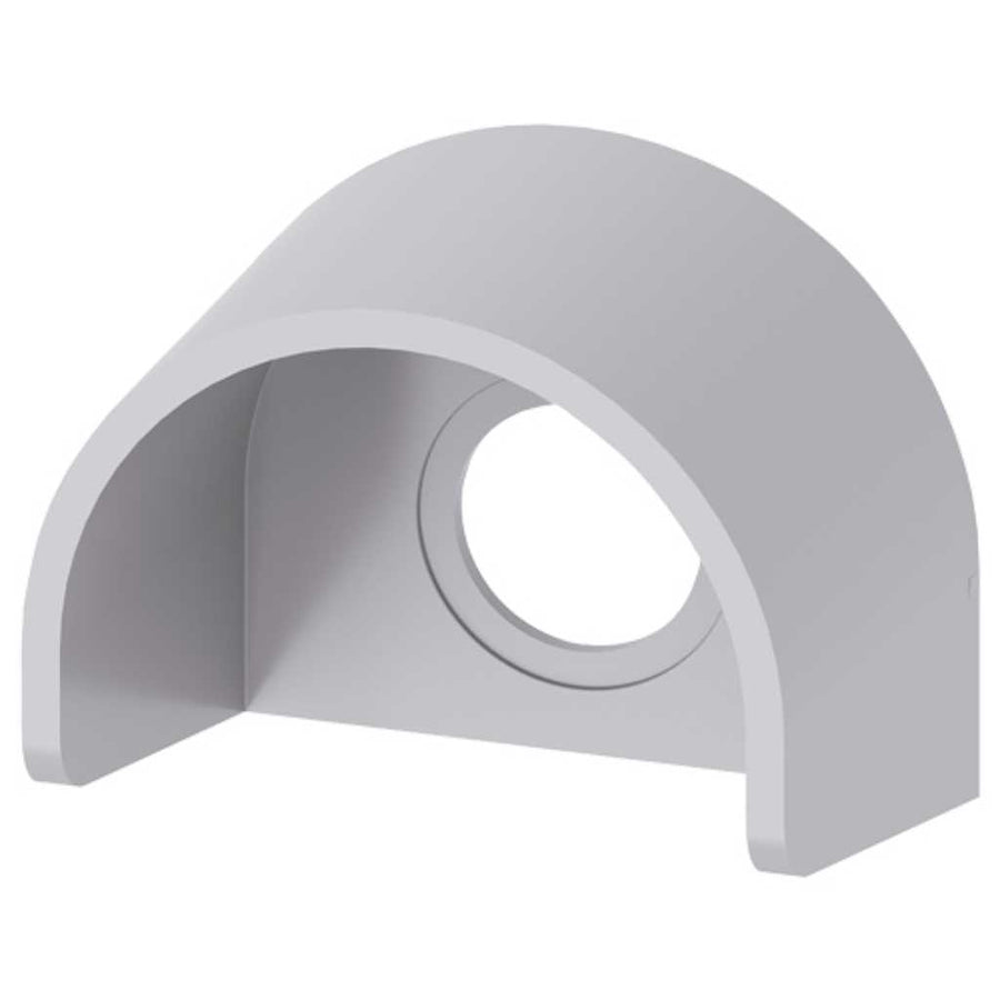 Cabeza seta 3SU, 22mm, plástico, gris, seta