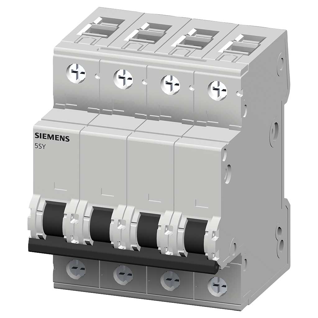 Magnetotérmico 400V 6kA 3+N polos C, 16 A