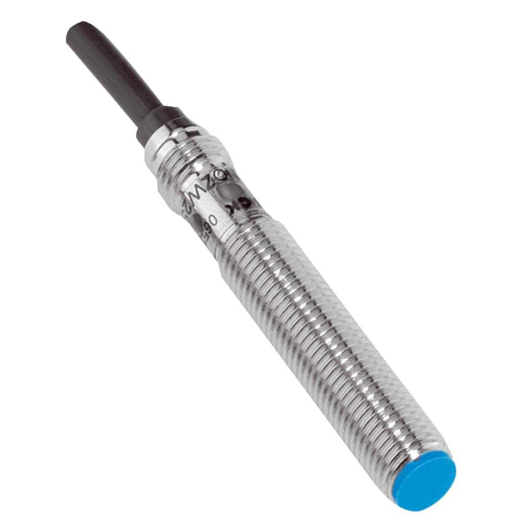 Inductivo IME08, NPN NC, Sn=2 mm ultracorta, enrasado, C.c. 3 hilos, cable 2 m