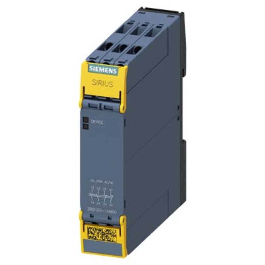 Relé interfaz, 3RQ, 2NA/2NC, 24-240V AC/DC, tornillo
