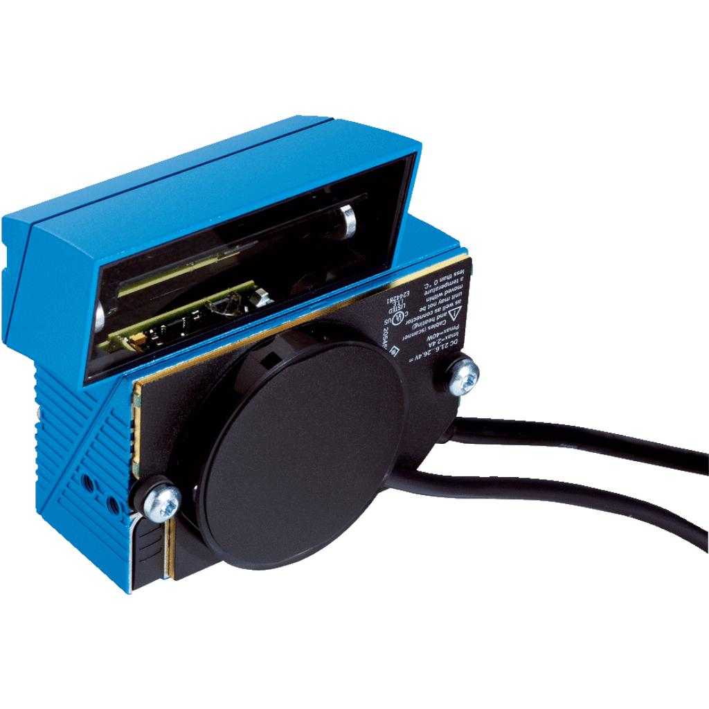 Escáner CB CLV65x, Enfoque automático, PROFINET, EtherCAT, Serie, CAN, Variante con cable
