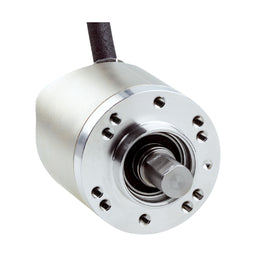 Encoders absolutos AHS/AHM36, Multivuelta, 12 x 12 bit, Eje 6mm, IO-Link,  programable, cable 3m
