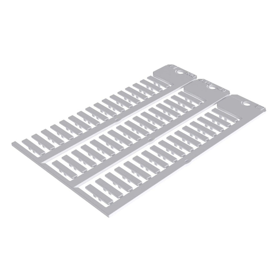 KNQ 3,8/12-2,5 Placa de identificación, blanca