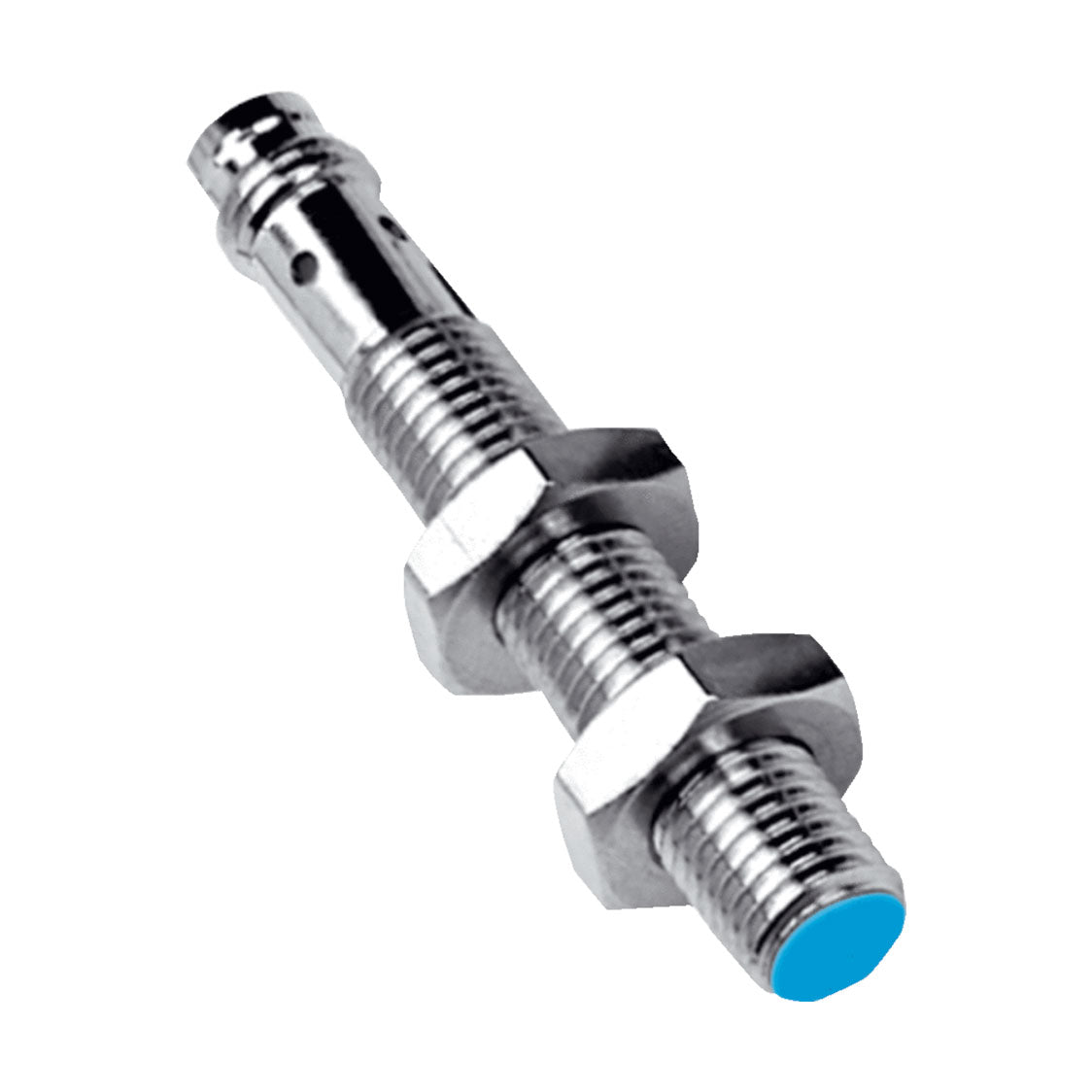 Inductivo IM08 Standard, PNP NC, Sn=2 mm corto, enrasado, C.c. 3 hilos, M8 3P