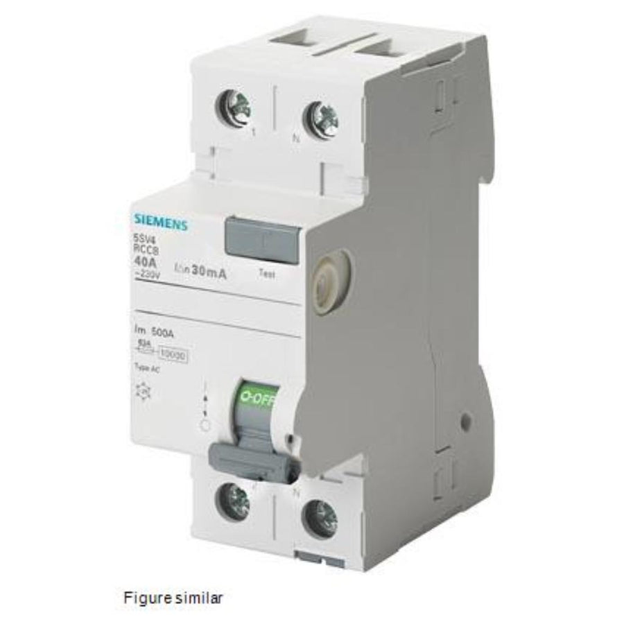 Interruptor diferencial, tipo AC, 230V, 25A, 10mA