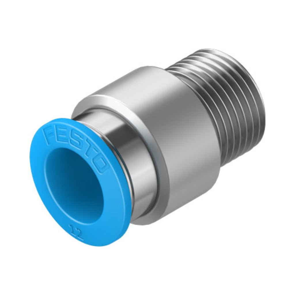 Racor recto QS, 3/8, tubo 12 mm