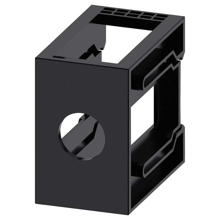 Cabeza pulsador 3SU, 22mm, negro