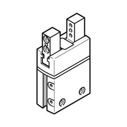Pinza paralela DHPS 16 mm