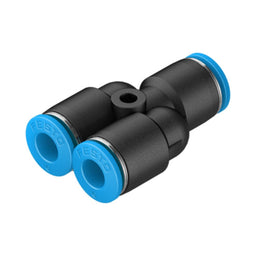 Racor en Y QSY, tubo 6 mm