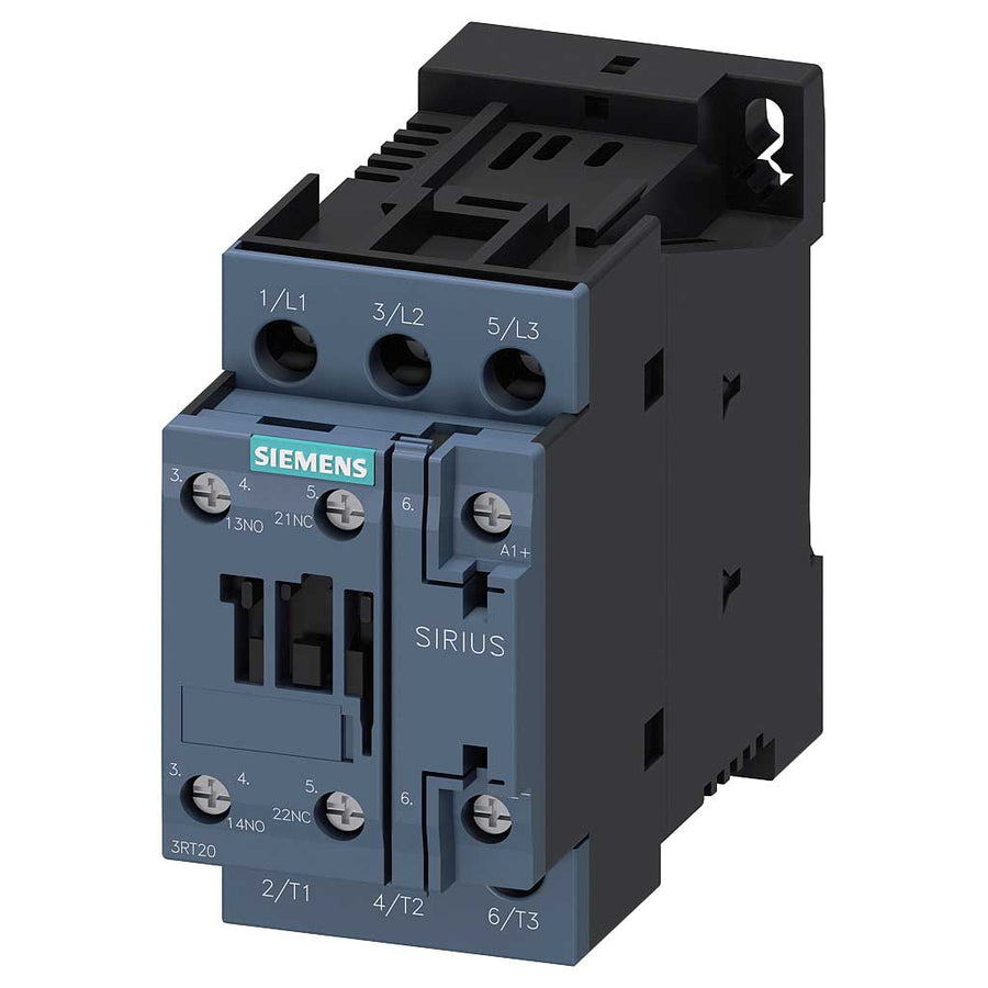 Contactor, 38A, 18,5kW, 24V DC, tam. S0, tornillo