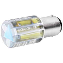 LED, casquillo BA15d, azul