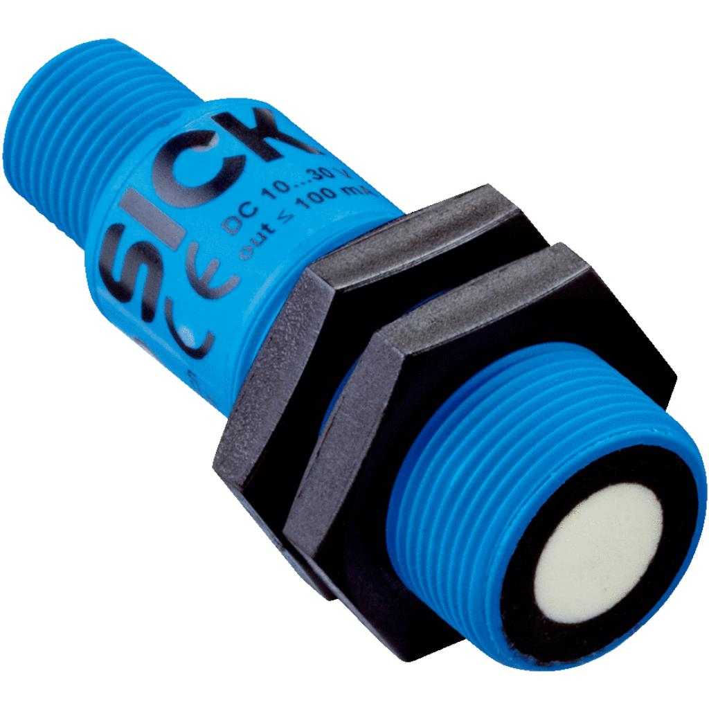 Sensor ultrasonido UM18, Recto, M12 4P