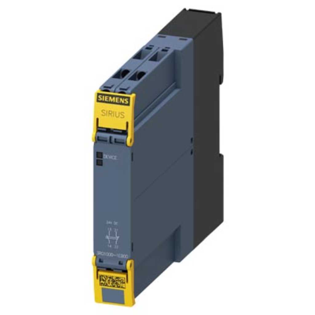 Relé interfaz, 3RQ, 1NA/1NC, 24V DC, tornillo