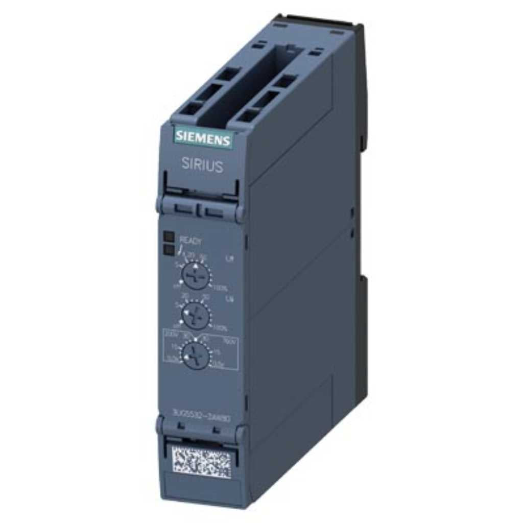 Relé vigilancia, 3UG, 1CO, 690V AC/DC, resorte