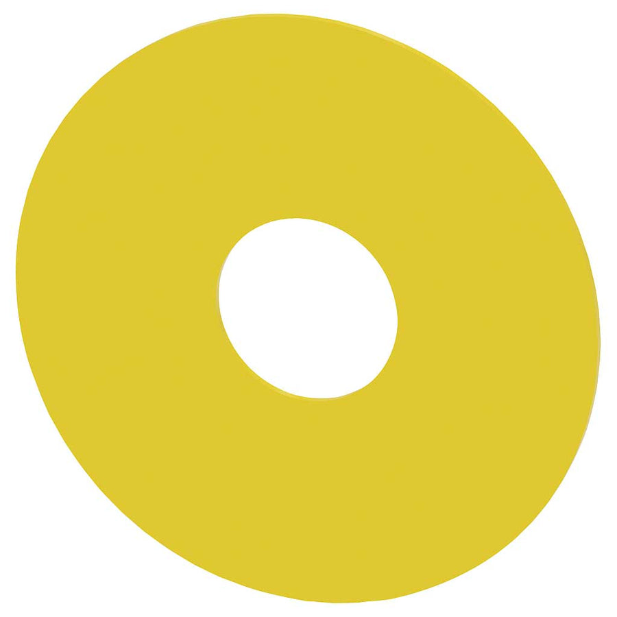 Cabeza seta 3SU, 75mm, amarillo, seta