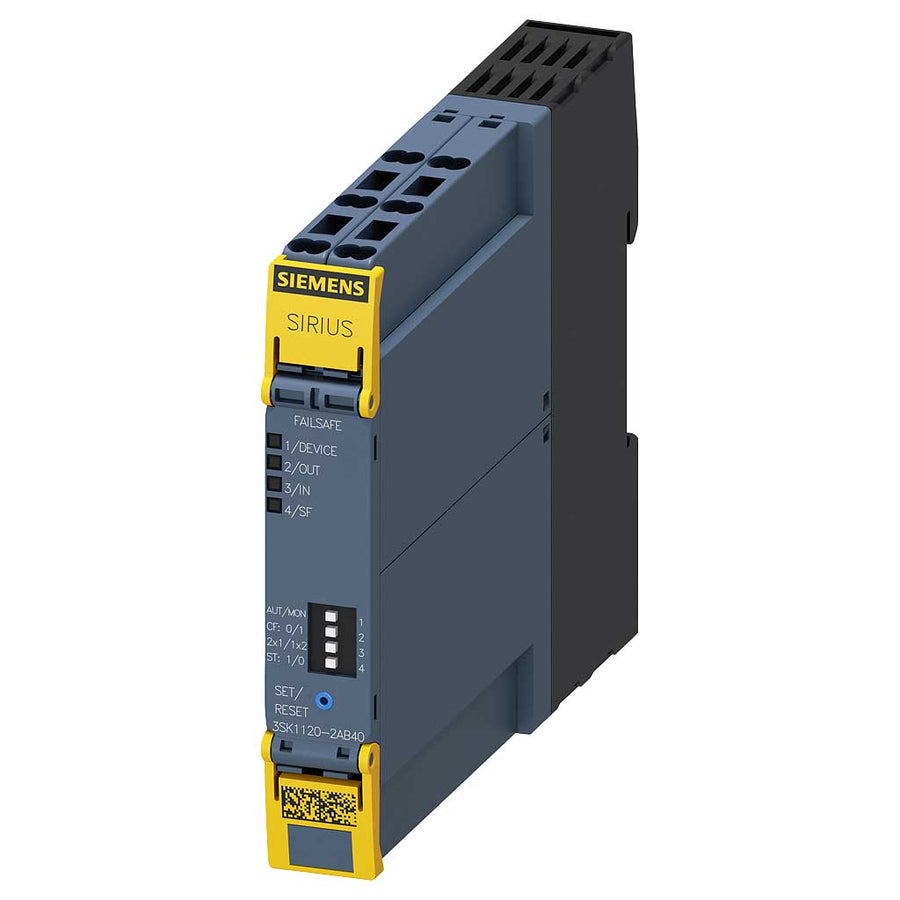 Relé de Seguridad, Ud. Base Avanzada, 1NA (elect), 24 V DC, Conex. Resorte