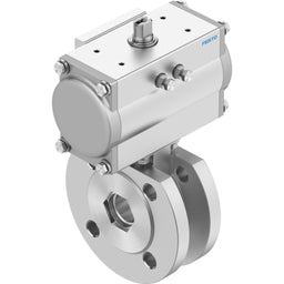 Unidad de válvula de bola VZBC-A-32-FF-40-22-F0405-V4V4T-PA40, DN 32
