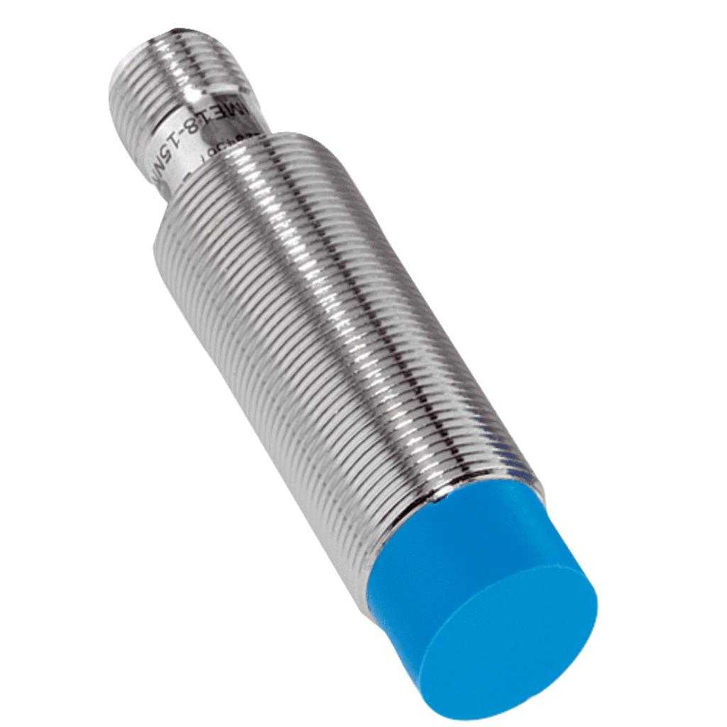 Inductivo IME18, PNP NC, Sn=20 mm ultracorta, no enrasado, C.c. 3 hilos, M12 4P