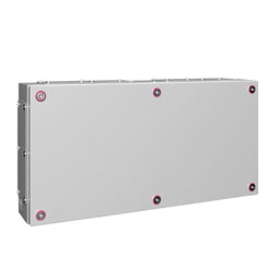 KX caja bornes, 600x300x120 mm, placa de entrada de cables