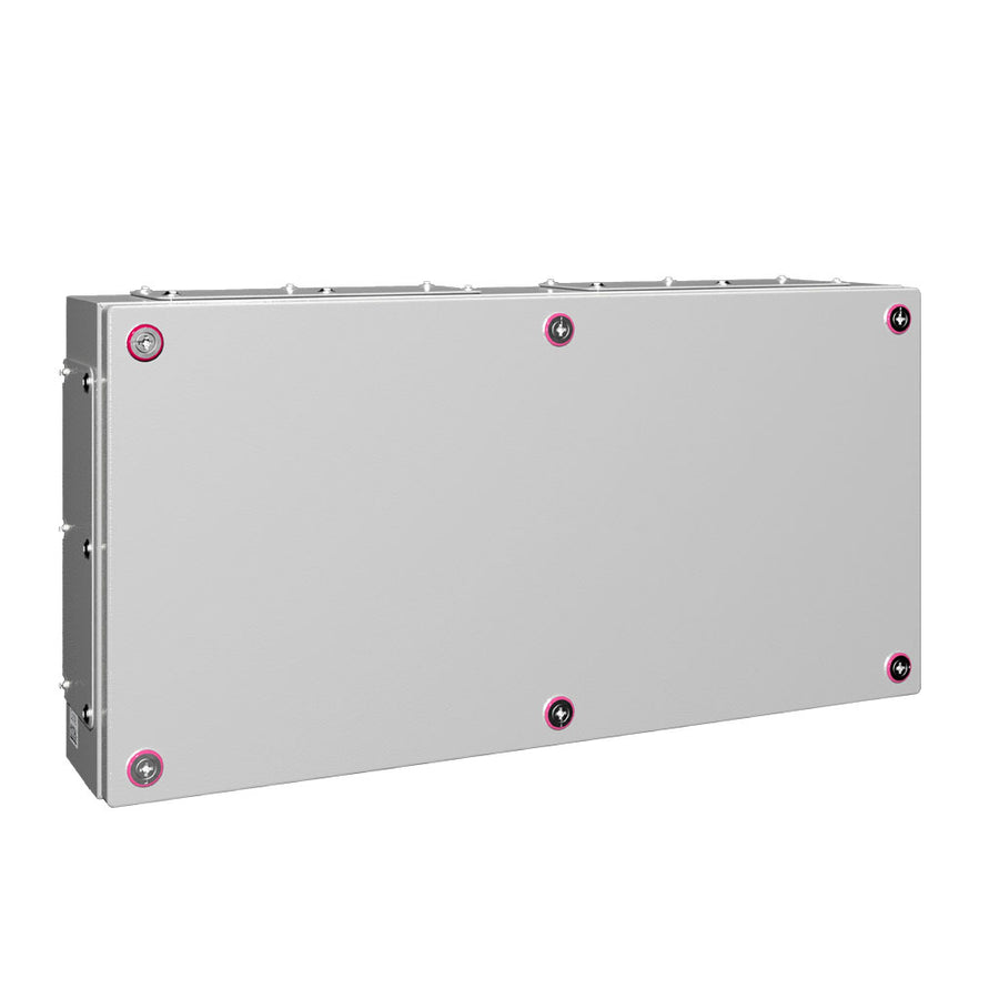 KX caja bornes, 600x300x120 mm, placa de entrada de cables