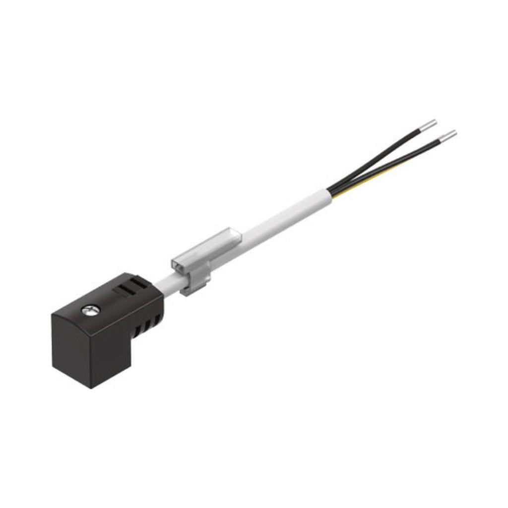 Cable de conexión – Forma C según EN 175301-803, 24 V DC, 5 m, con LED