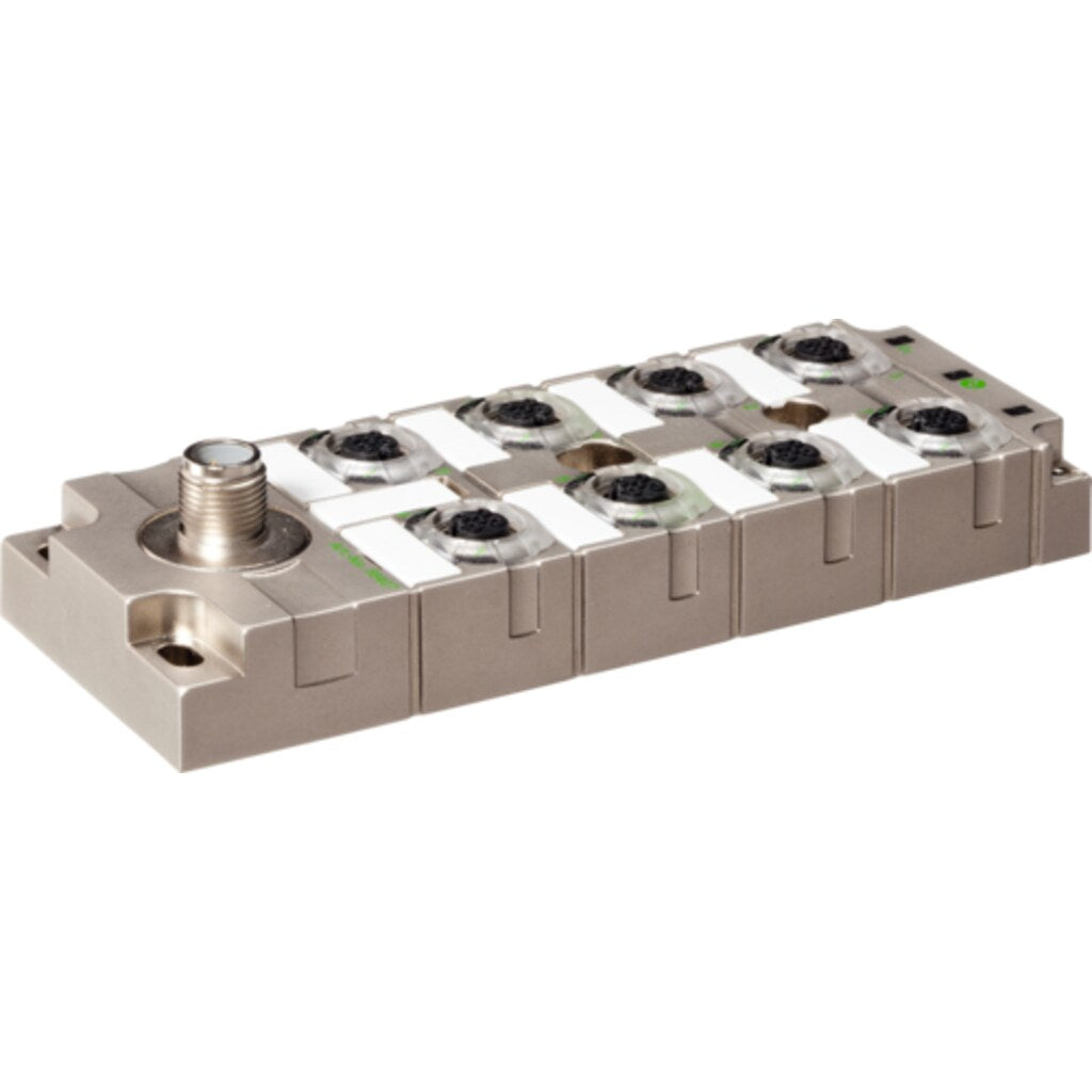 MVP12-Metal 8xM12 DI8 DO8 IOL K3,galvanic separation, IO-Link Version 1.1