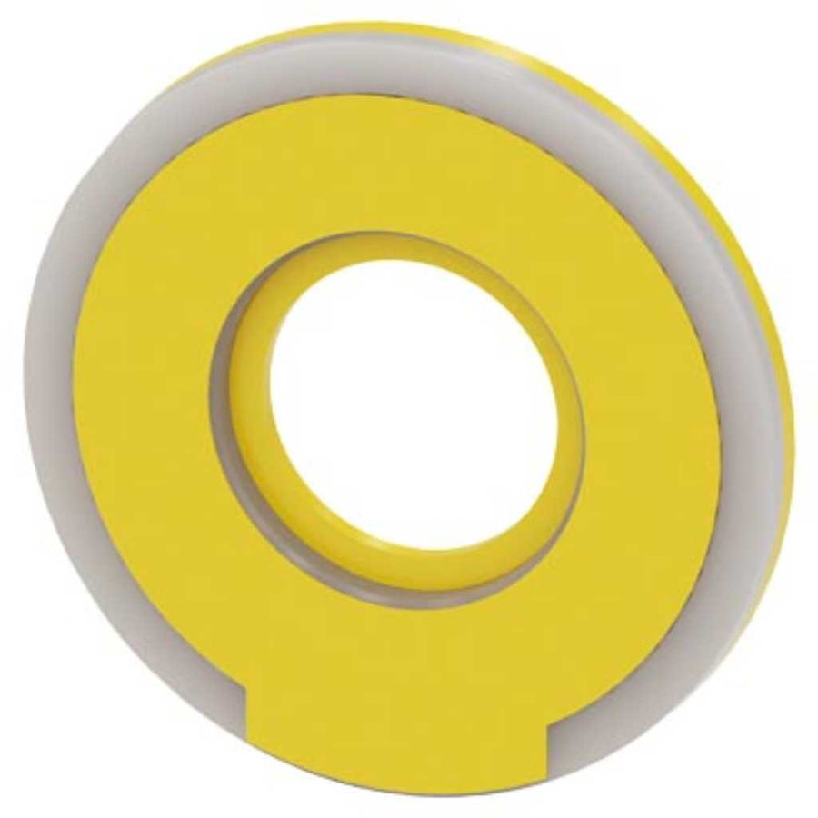 Cabeza seta 3SU, 60mm, amarillo, seta