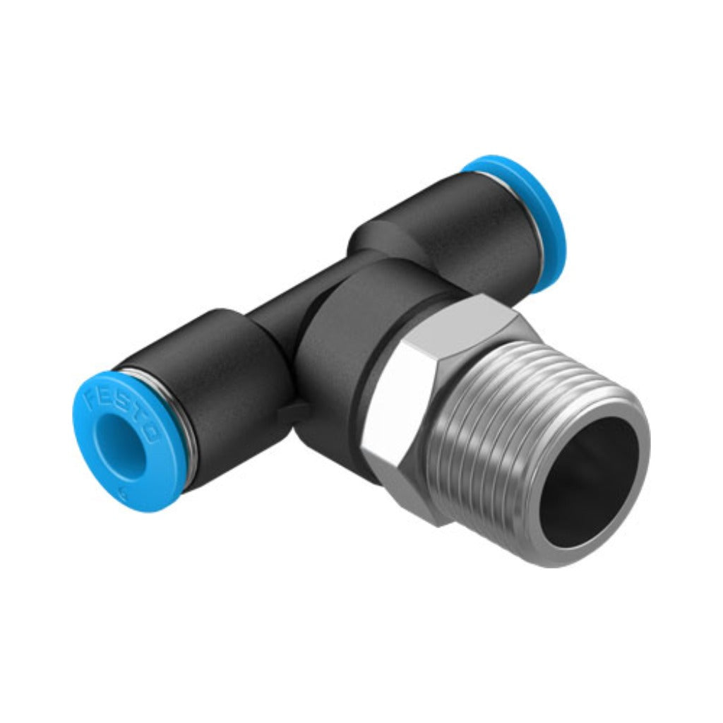 Racor en T QST, 3/8, tubo 6 mm