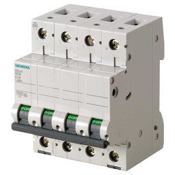 Magnetotérmico 400V 10kA 3+N polos, C, 6A