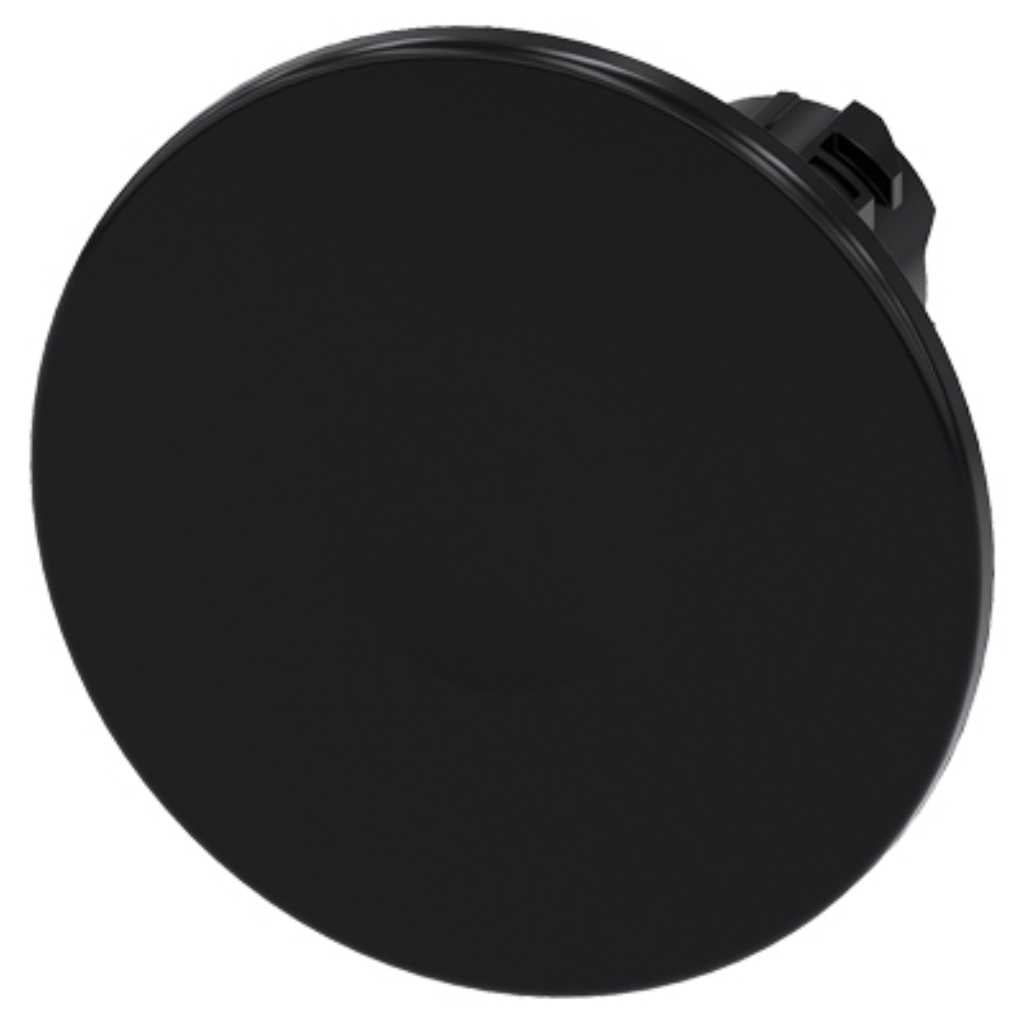 Cabeza seta 3SU, 22mm, plástico, negro, seta