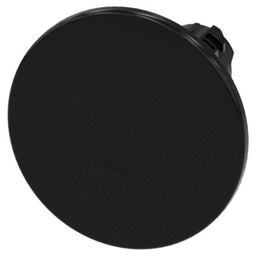 Cabeza seta 3SU, 22mm, plástico, negro, seta
