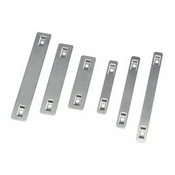 ESK 80x9 L Plaquita acero inoxidable cable - 30Uds