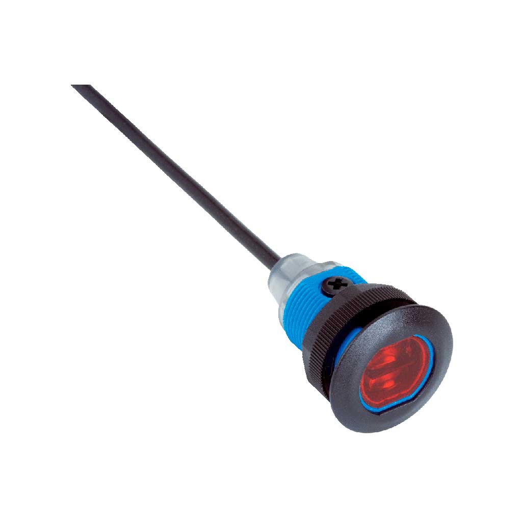 Barrera fotoeléctrica réflex GRL18SG LED, PNP, claro/oscuro, cable 4H 2m