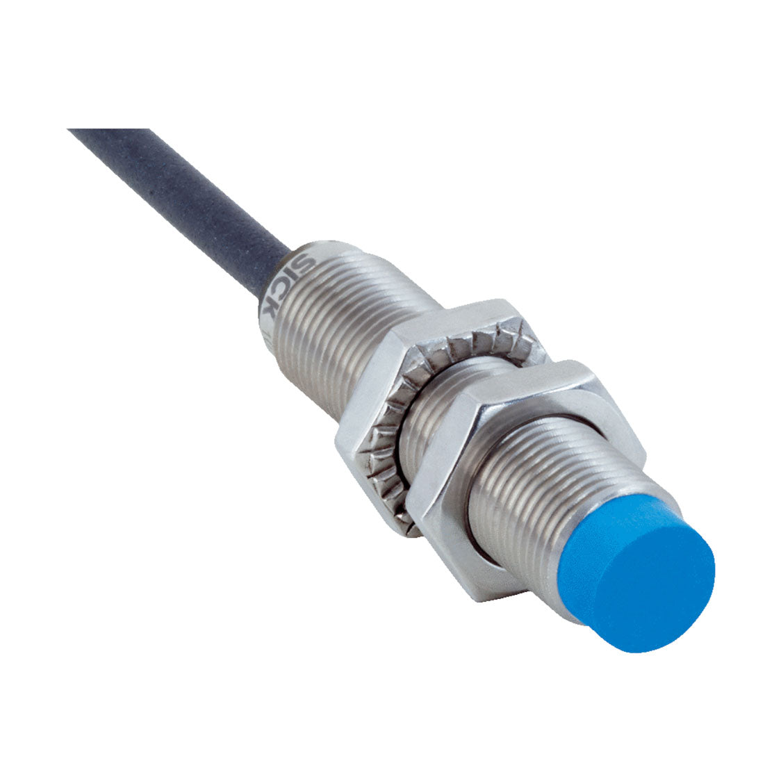 Inductivo IMB12, NO, Sn=8 mm ultracorta, no enrasado, C.c. 2 hilos, cable 2 m