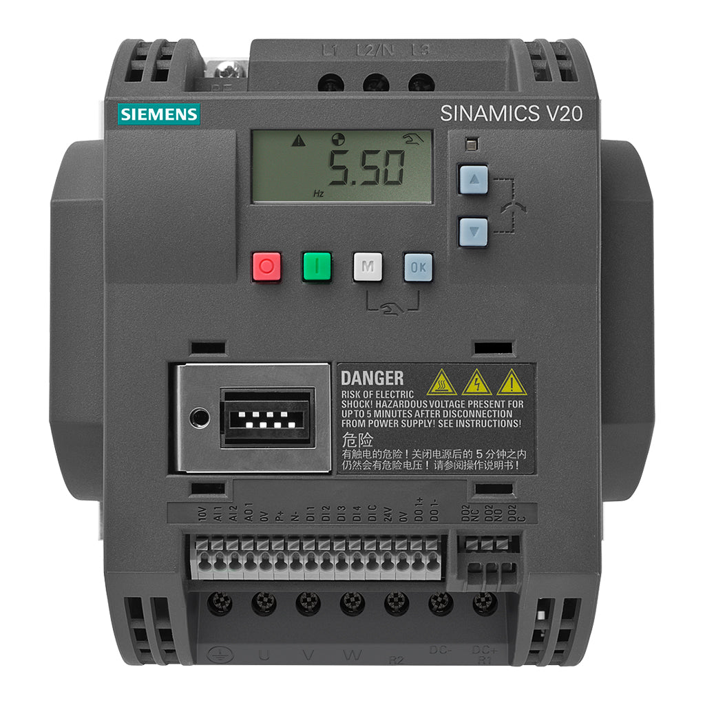 Sinamics V20, 3AC400V 5.5KW UNFILTERED