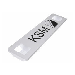 KSM 45x10 PC Placa de identificación, ws