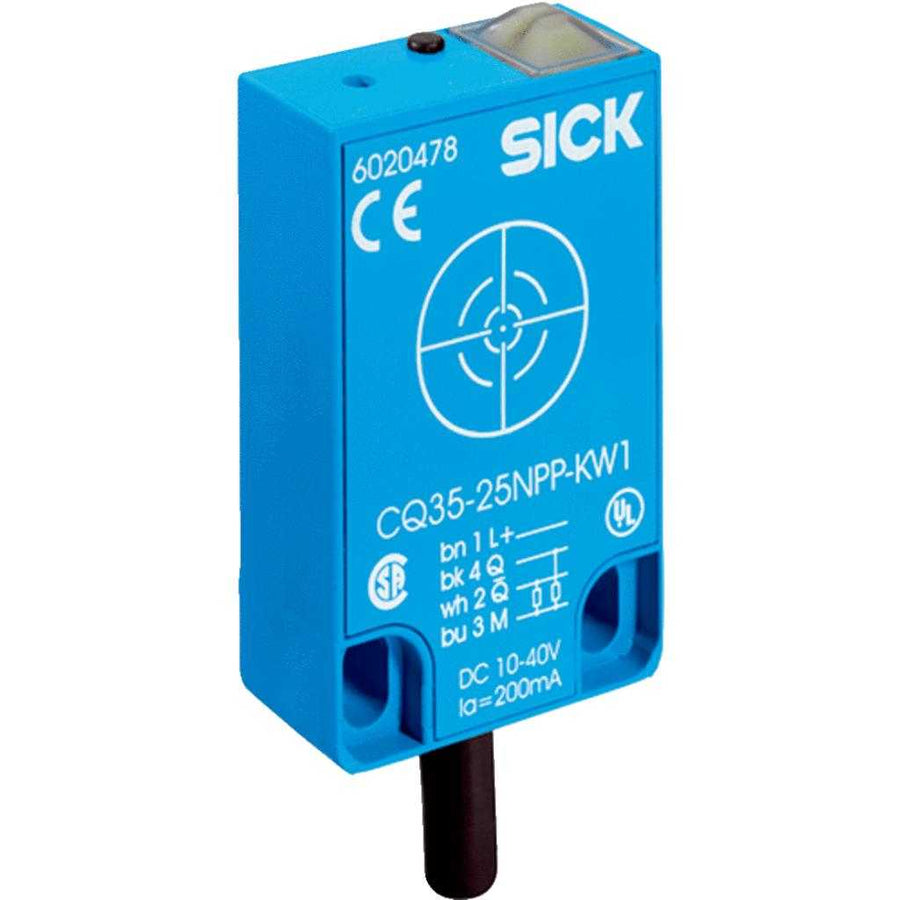 Sensor capacitivo CQ, 4mm ... 25mm, No enrasado, Cable CC de 4 hilo, cable