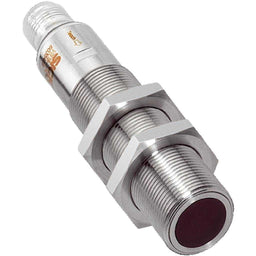 Barrera fotoeléctrica réflex VL18 LED, NPN, claro/oscuro, M12 4P