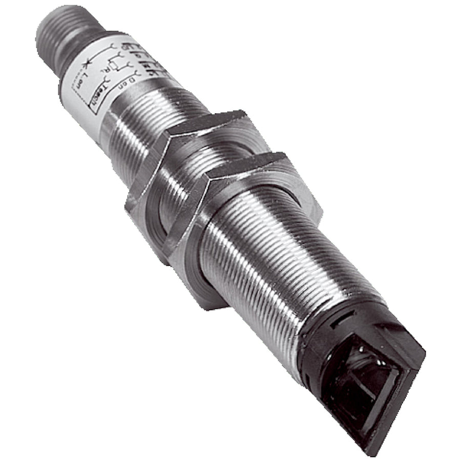 Barrera fotoeléctrica réflex VL18L Láser, PNP, claro/oscuro, M12 4P