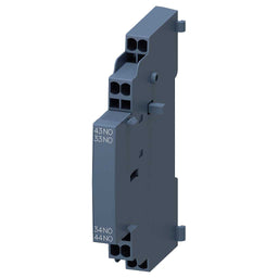 Interruptor auxiliar adosable en lateral 2NA bornes de resorte para interruptor automático 3RV2
