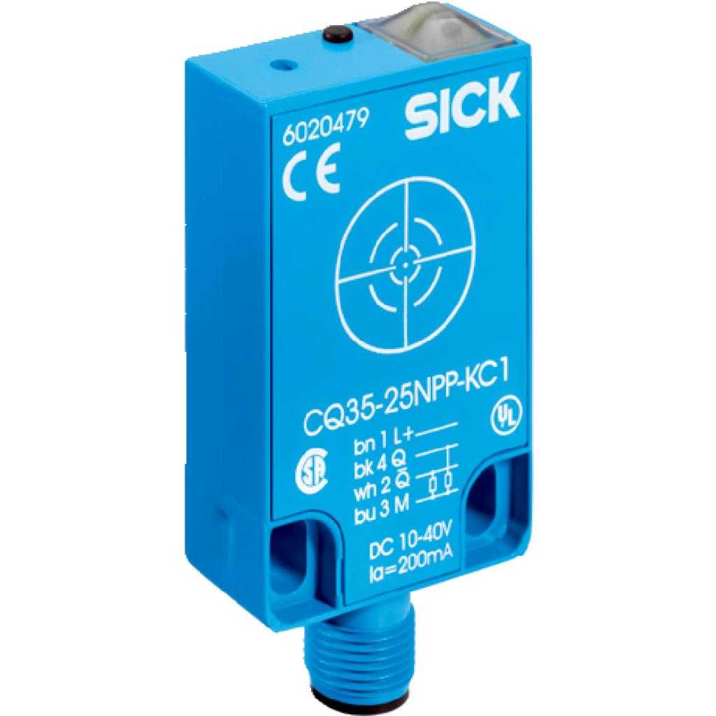 Sensor capacitivo CQ, 4mm ... 25mm, No enrasado, Cable CC de 4 hilo, M12 4P
